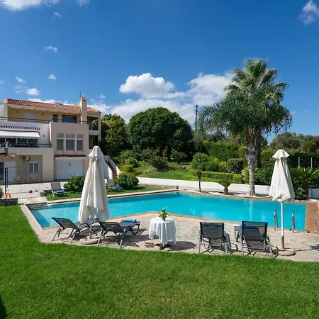 Anna With Private Pool, Play Area & Bbq, 5km From The וילה Astérion